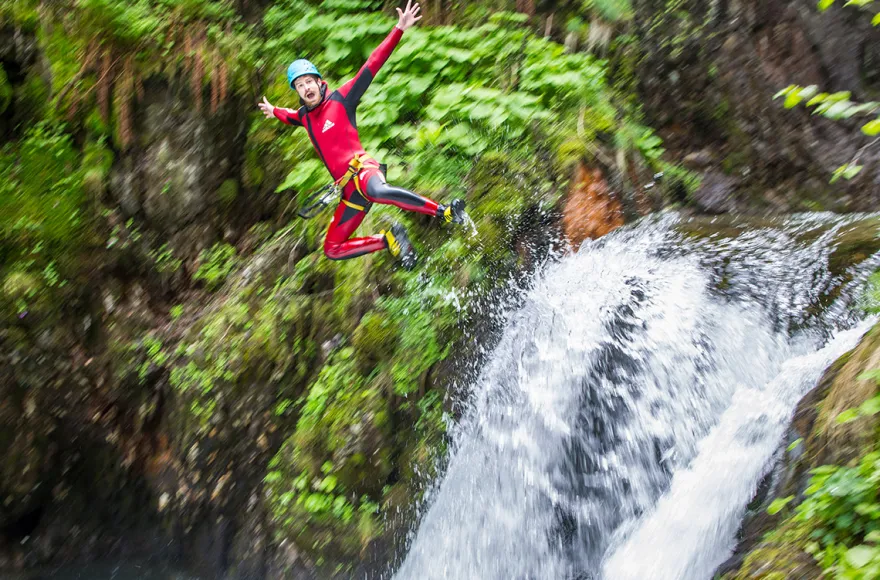 Canyoning für Fortgeschrittene im Ötztal