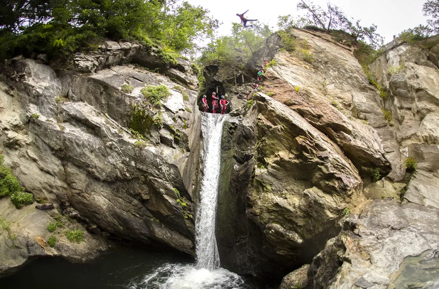 Canyoning für Fortgeschrittene im Ötztal