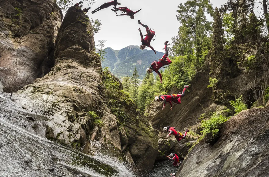 Canyoning für Fortgeschrittene im Ötztal