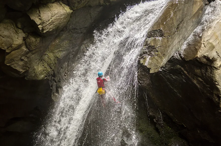 Canyoning für Fortgeschrittene im Ötztal