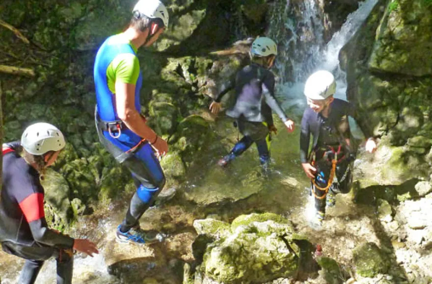 Canyoning für Kinder