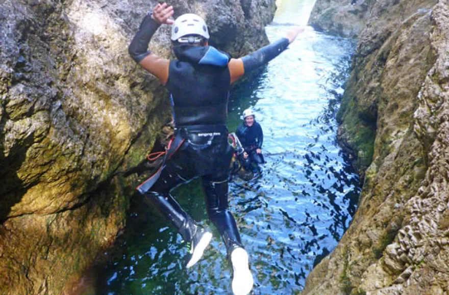 Canyoning für Kinder