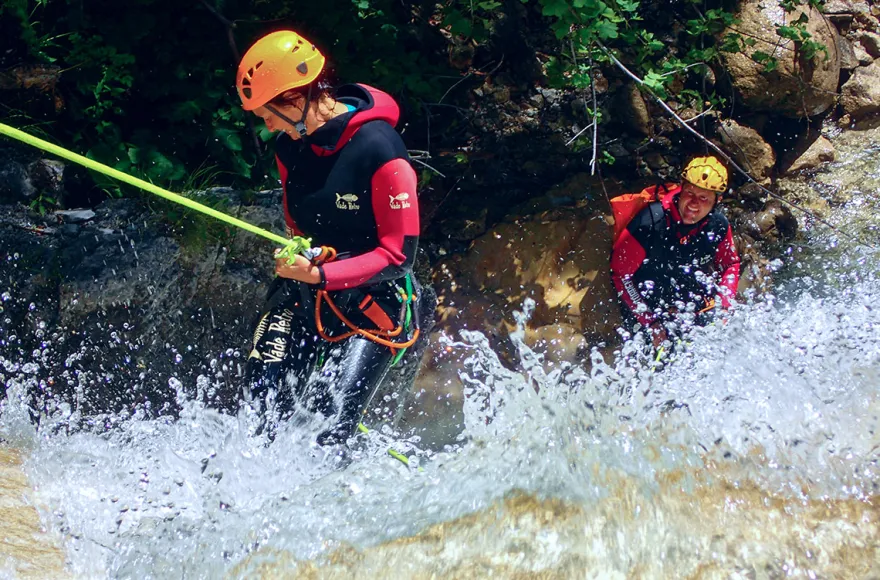 Canyoning im Bluntautal für Fortgeschrittene (5 Std.)