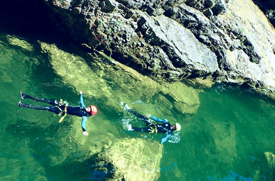 Canyoning in der Almbachklamm für Einsteiger (3-4 Std.)