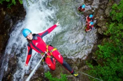 Canyoning & Mega Swing im Ötztal