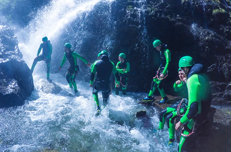Canyoning-Tour & Übernachtung in Tirol