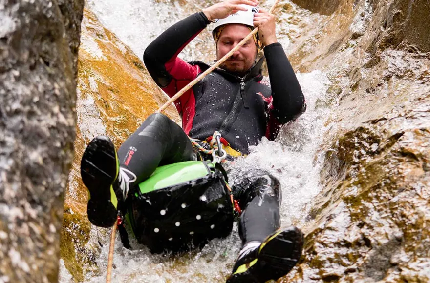 Canyoningtour für Einsteiger Bad Goisern (4 Std.)