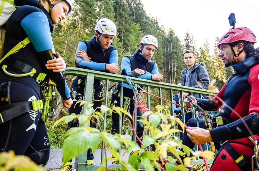Canyoning Tour Kleinwalsertal