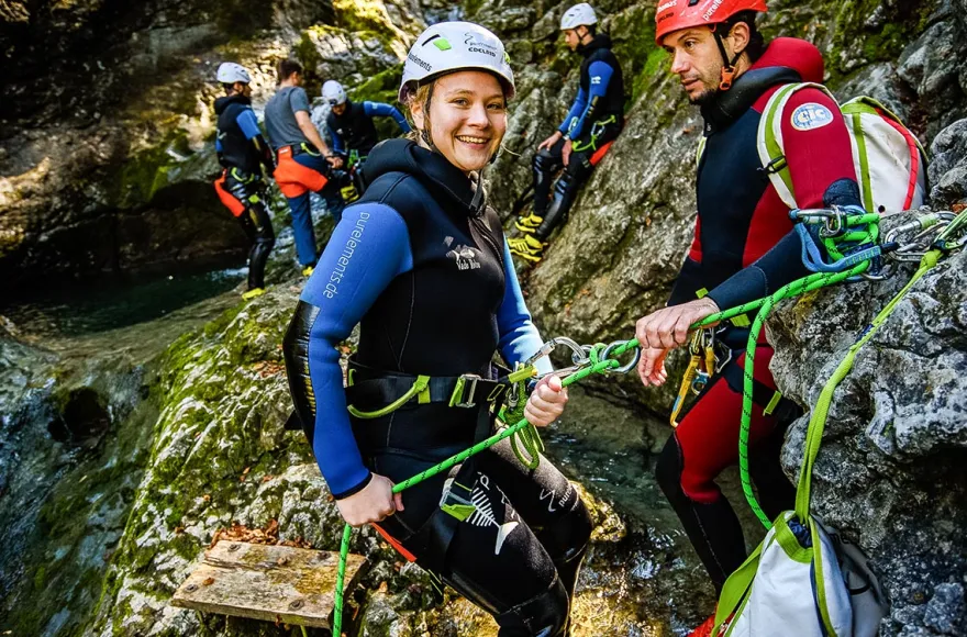 Canyoning Tour Kleinwalsertal
