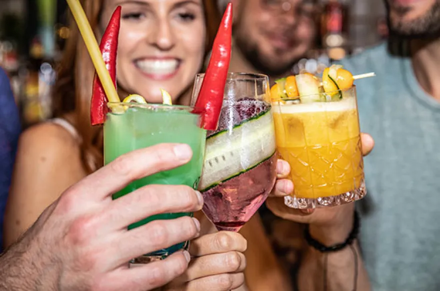 Cocktailkurs über den Dächern von Basel