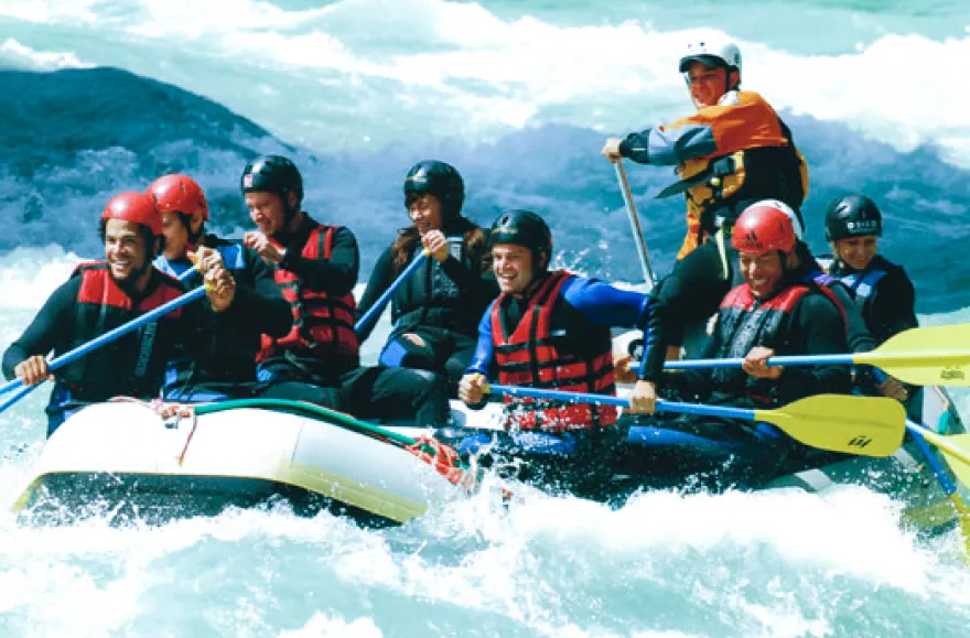 Einsteiger-Rafting-Tour im Allgäu