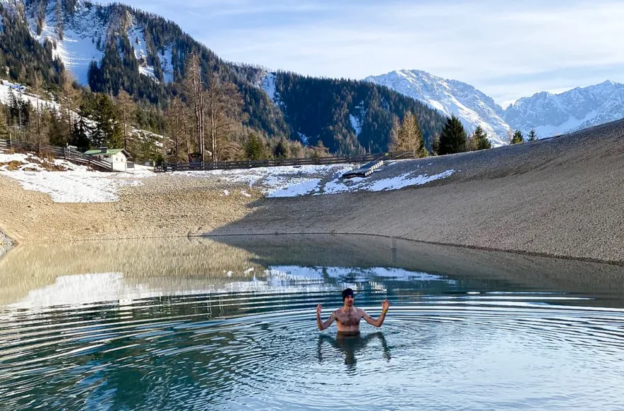 Eisbaden Ehrwald