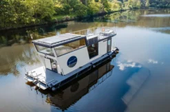 Elektro Hausboot fahren Mettlach