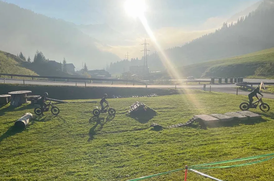 E-Trial fahren Stuben am Arlberg (20 Min.)