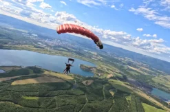 Fallschirm Tandemsprung in Most (Tschechien)