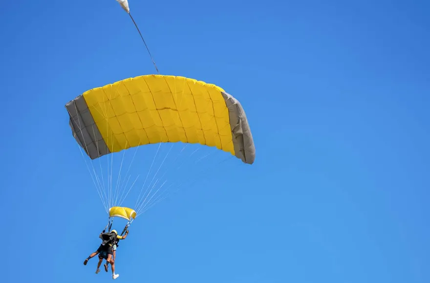 Fallschirm Tandemsprung Krems an der Donau