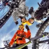 Fatbike-Downhill auf Schnee am Hochwurzen