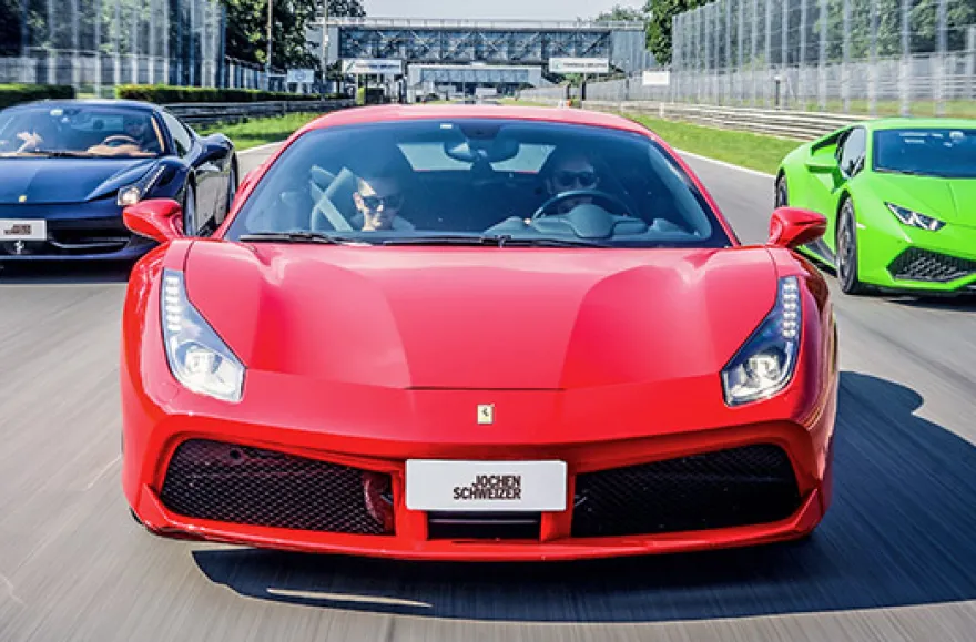 Ferrari 488 GTB fahren (5 Runden) Anneau du Rhin