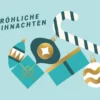 Flexibles Geschenk Fröhliche Weihnachten