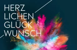 Flexibles Geschenk Herzlichen Glückwunsch
