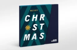 Flexibles Geschenk Merry Christmas - Streifen