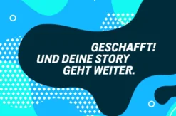 Flexibles Geschenk Zum Abschluss (Geschafft)