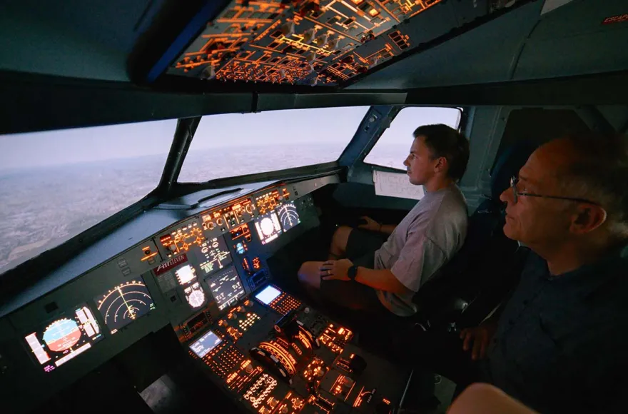 Flugsimulator A320