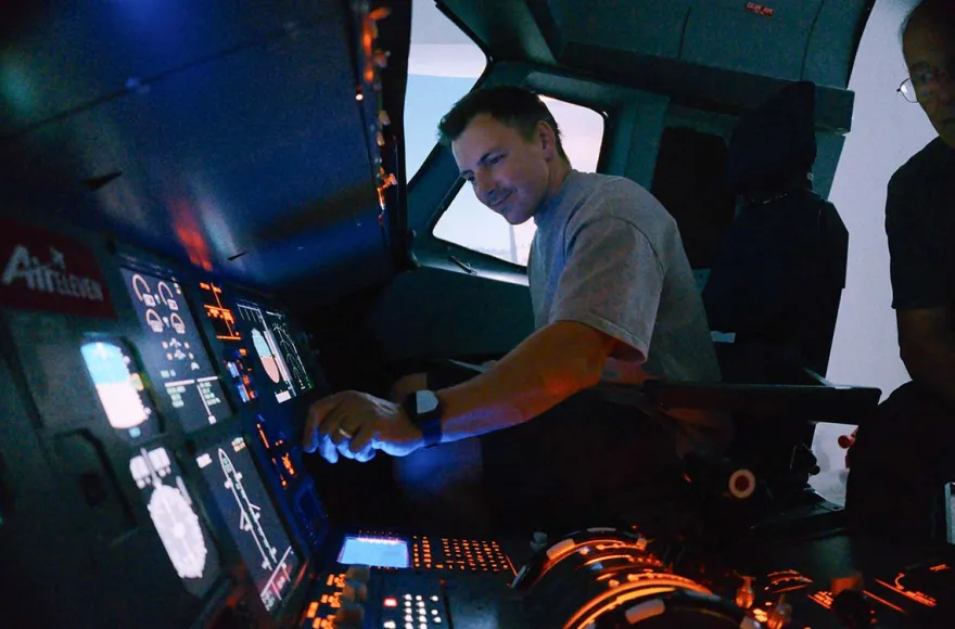 Flugsimulator A320