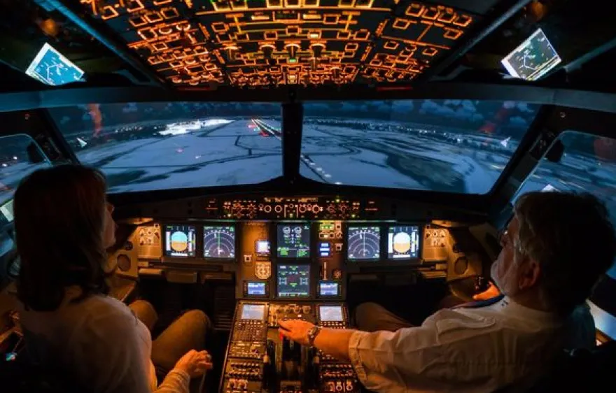 Flugsimulator A320 Dresden (60 Min.)