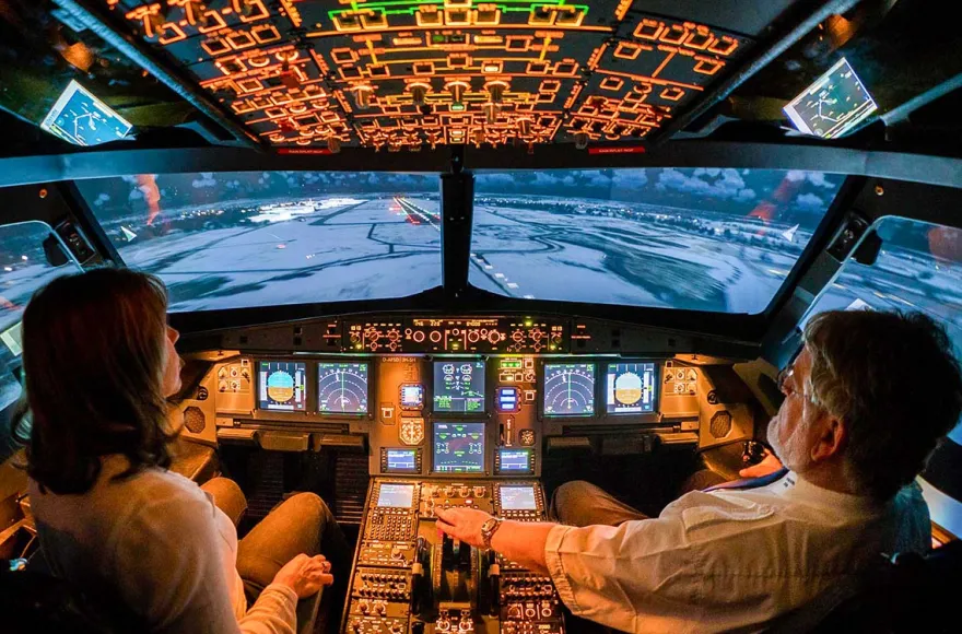 Flugsimulator A320 Dresden (1,5 Std.)