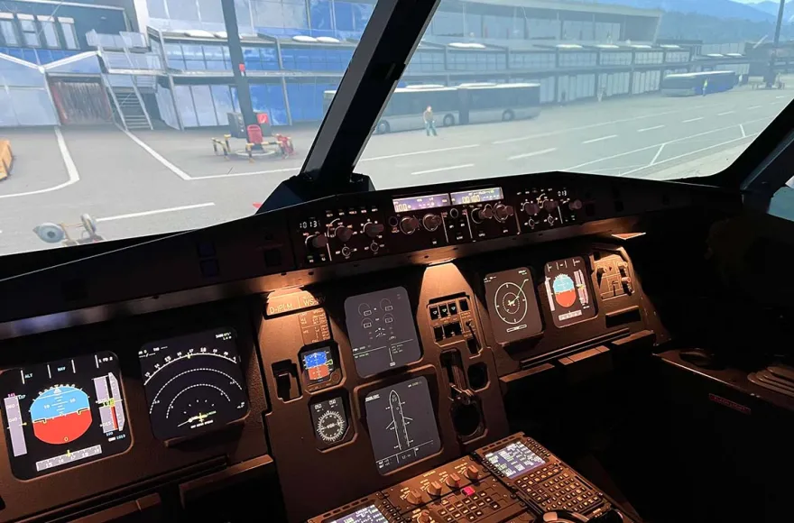 Flugsimulator Airbus A320 Sundern (60 Min.)