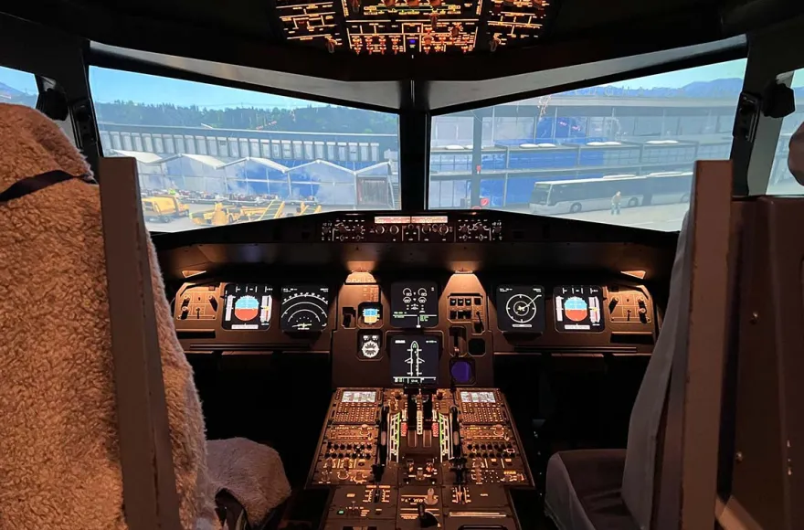 Flugsimulator Airbus A320 Sundern (60 Min.)