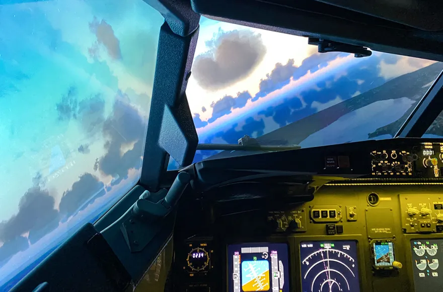 Flugsimulator Backnang