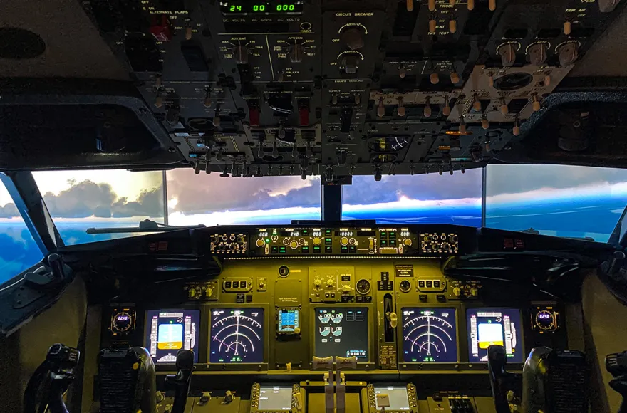 Flugsimulator Backnang