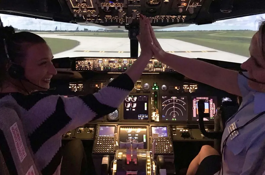 Flugsimulator Boeing B737 Markranstädt (120 Min.)
