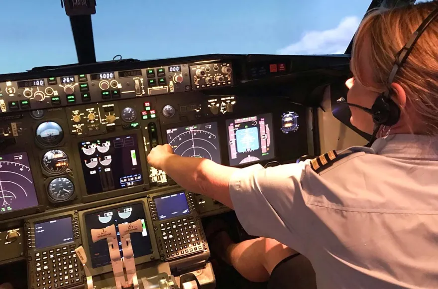 Flugsimulator Boeing B737 Markranstädt (120 Min.)