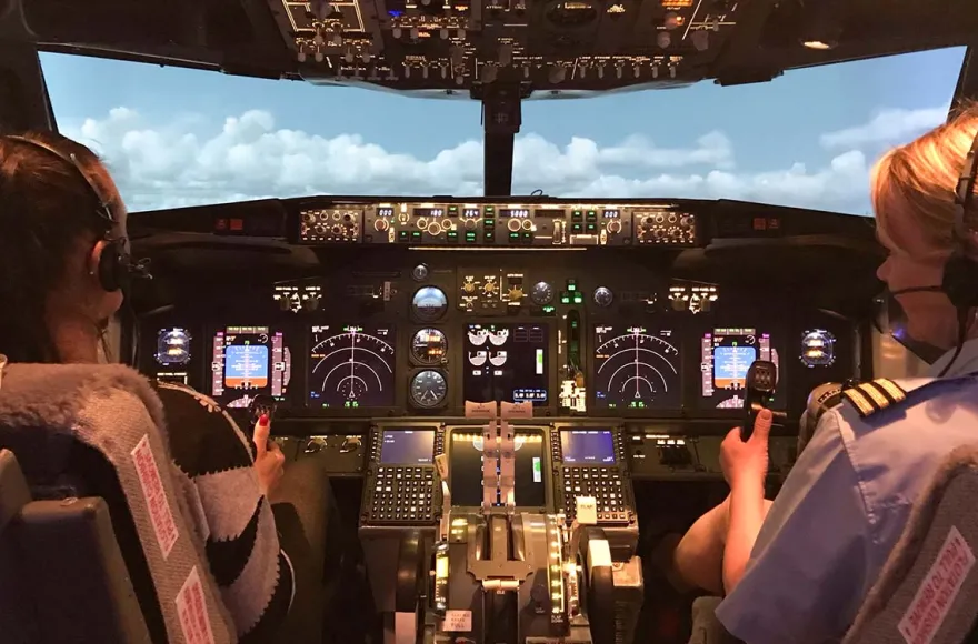 Flugsimulator Boeing B737 Markranstädt (120 Min.)