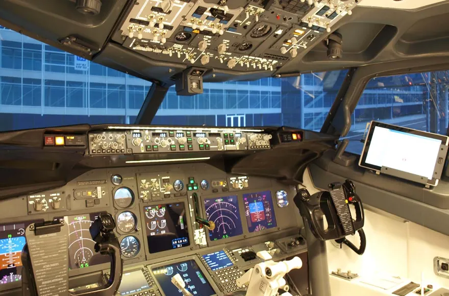 Flugsimulator Boeing B737 Markranstädt (120 Min.)