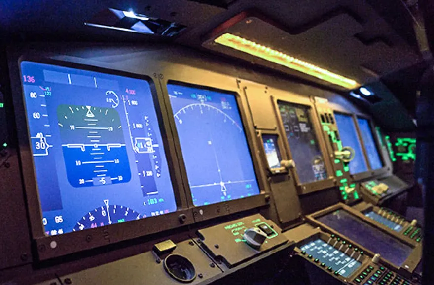 Flugsimulator Boeing 777 in Zürich (60 Min)