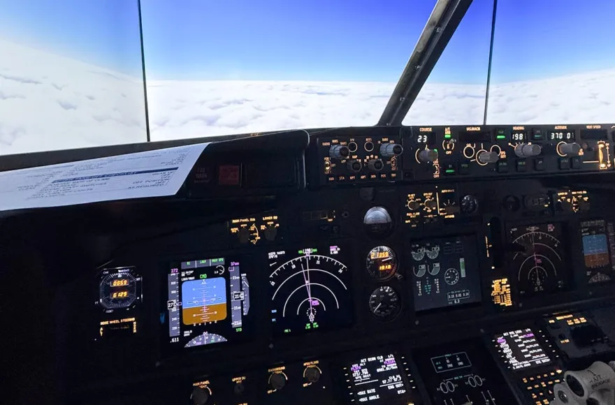 Flugsimulator Boeing 737 Langenfeld (60 Min.)