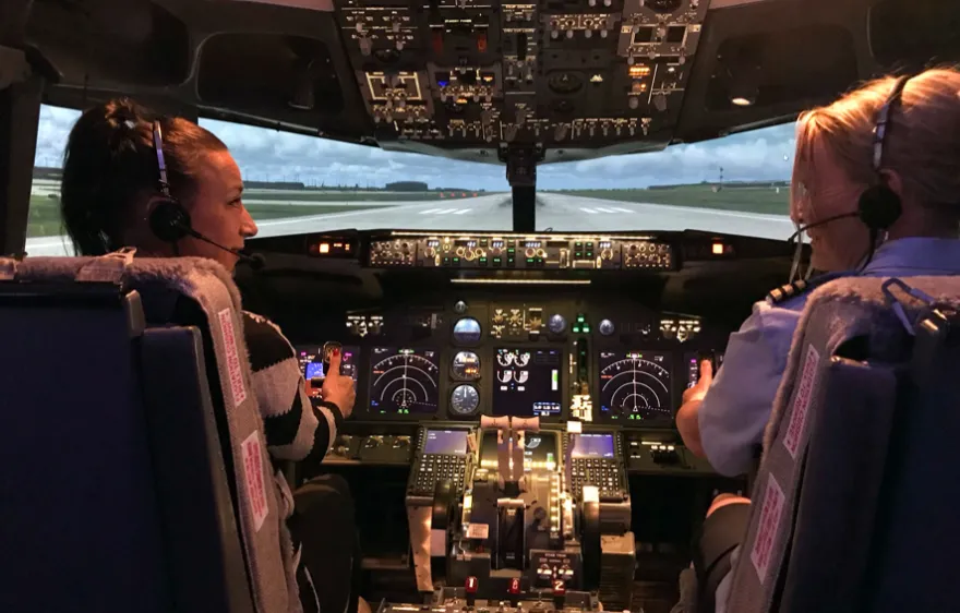 Flugsimulator Boeing 737 Markranstädt