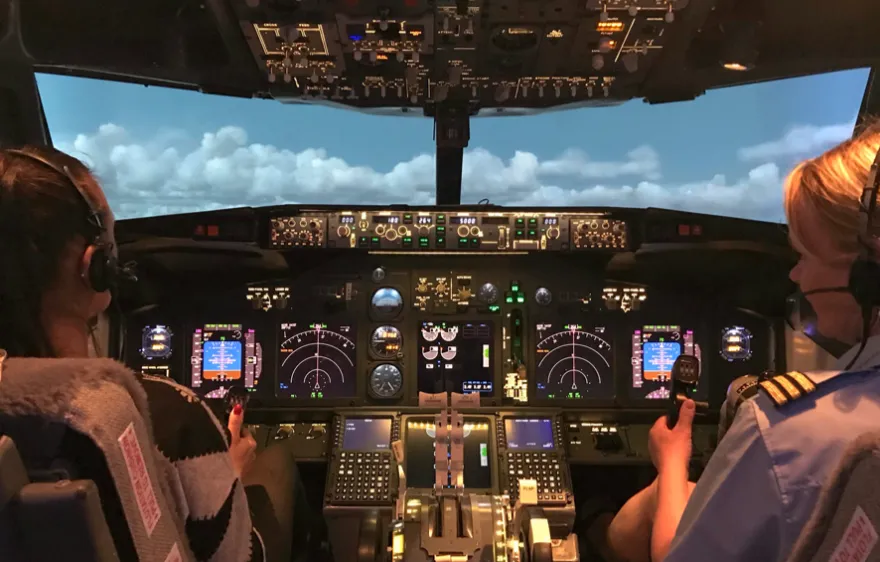 Flugsimulator Boeing 737 Markranstädt