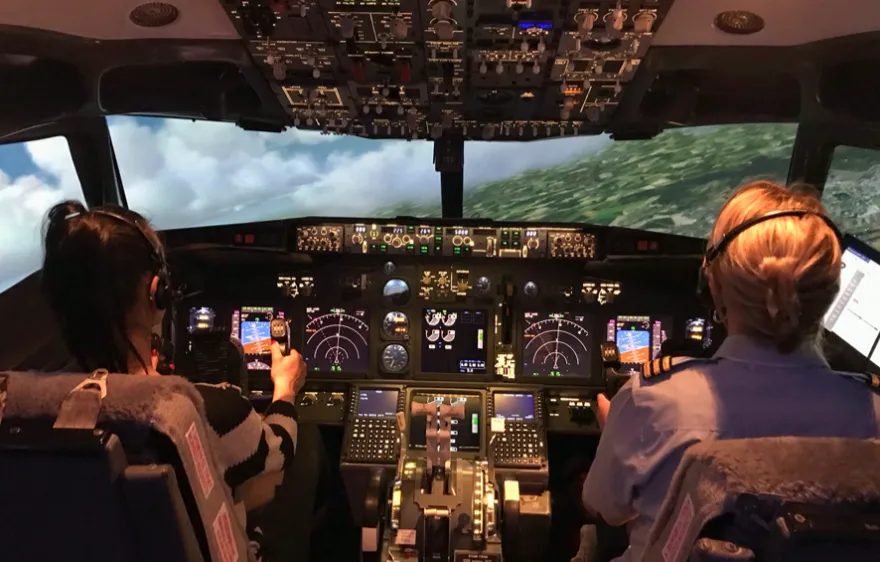 Flugsimulator Boeing 737 Markranstädt