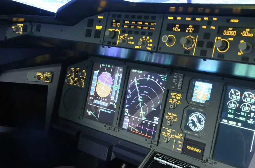Flugsimulator Gensingen (A380 - Business)