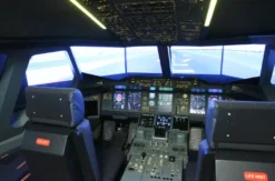 Flugsimulator Gensingen (A380 - Economy kurz)