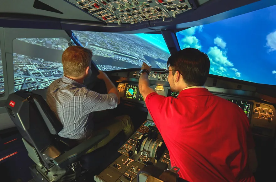 Flugsimulator Hamburg (A320)