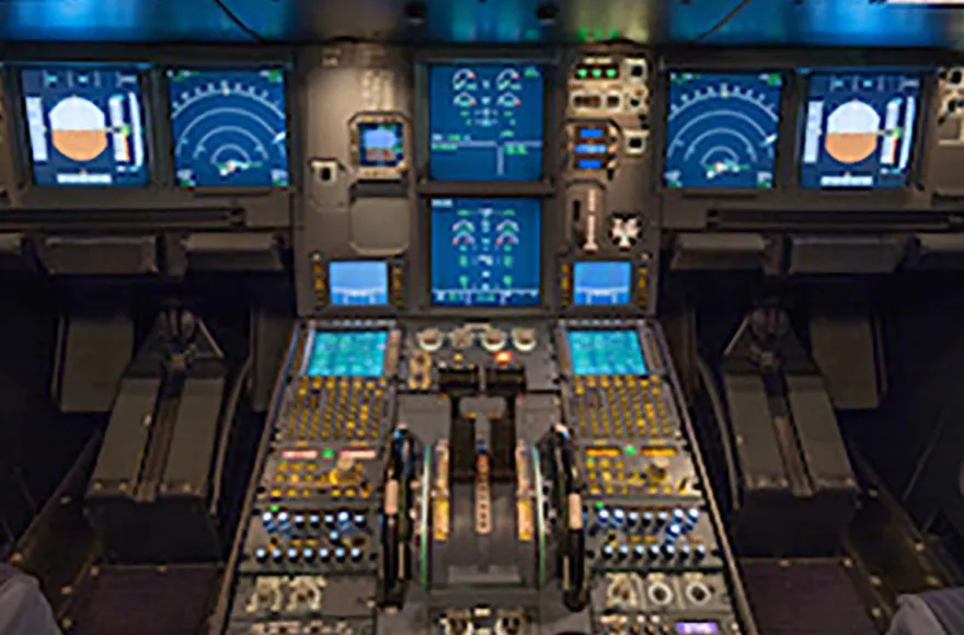Flugsimulator Hamburg (A320 - Economy lang)