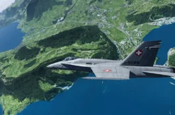 Flugsimulator Kampfjet F18 in Zürich