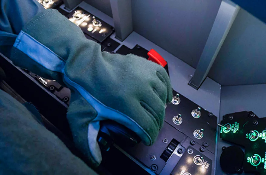 Flugsimulator Kampfjet F18 in Zürich