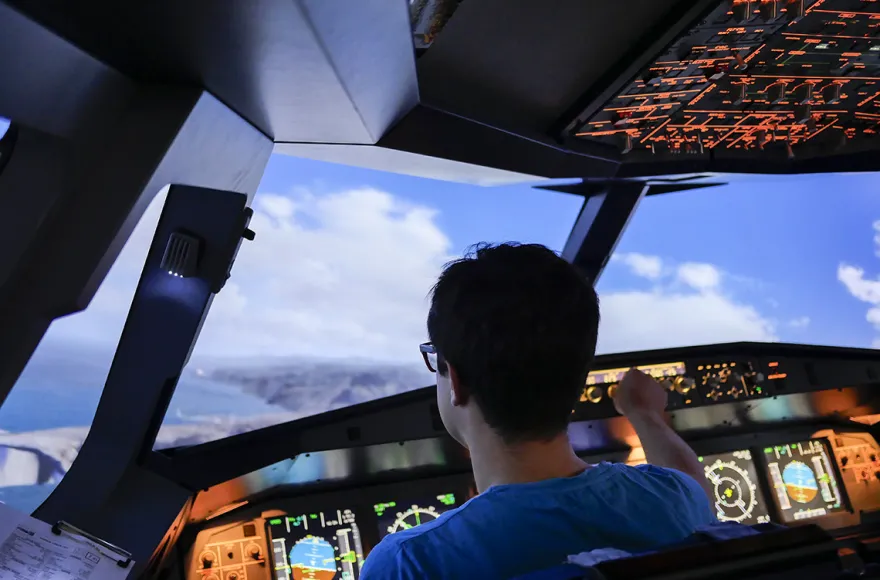 Flugsimulator Nürnberg (A320 - Economy)